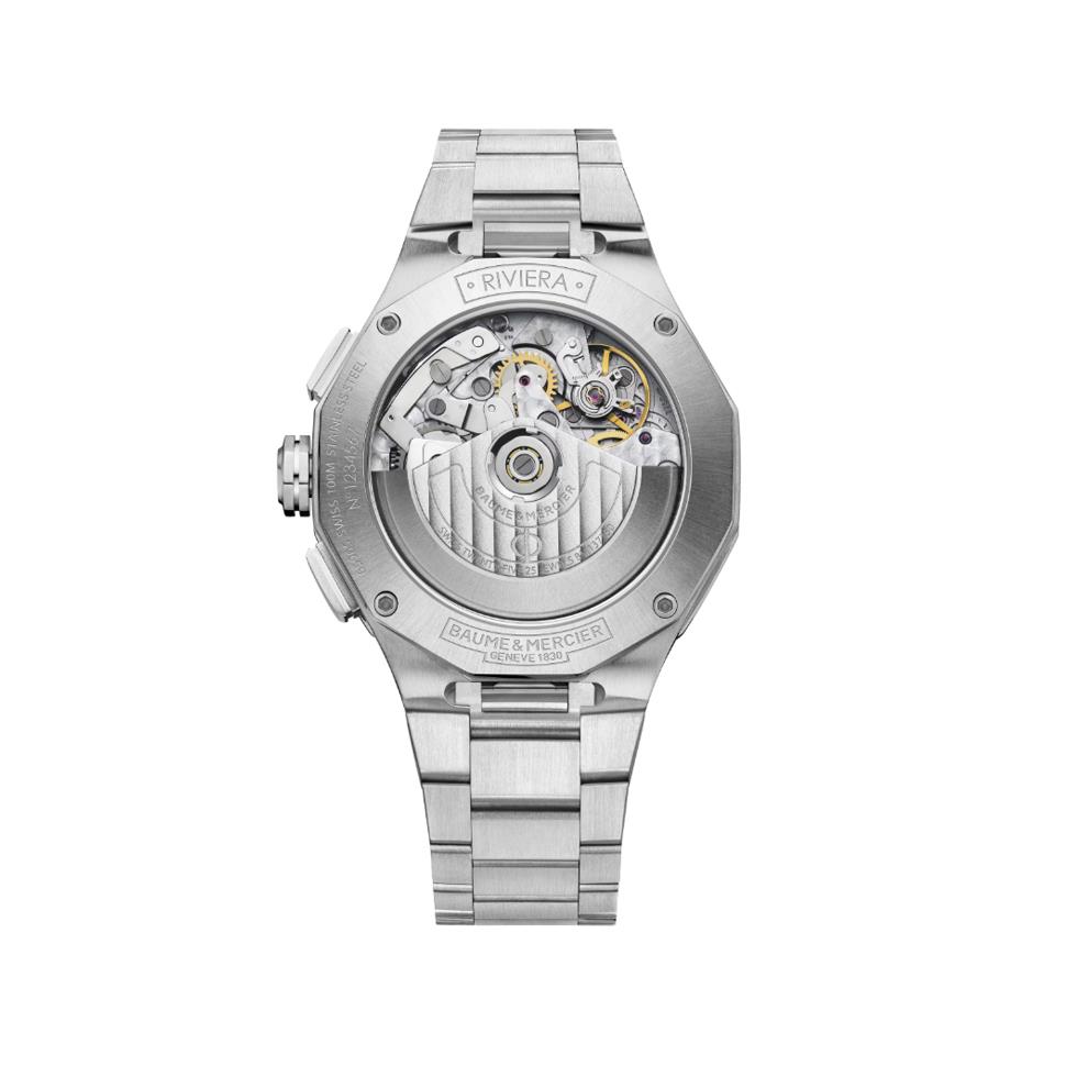RIVIERA CRONOGRAFO A CARICA AUTOMATICA - 41 MM - QUADRANTE BLUE - BAUME & MERCIER