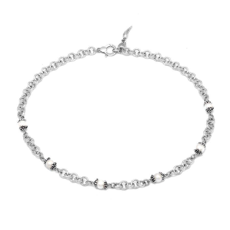 COLLANA MINI DROPS CM 46 - RASPINI