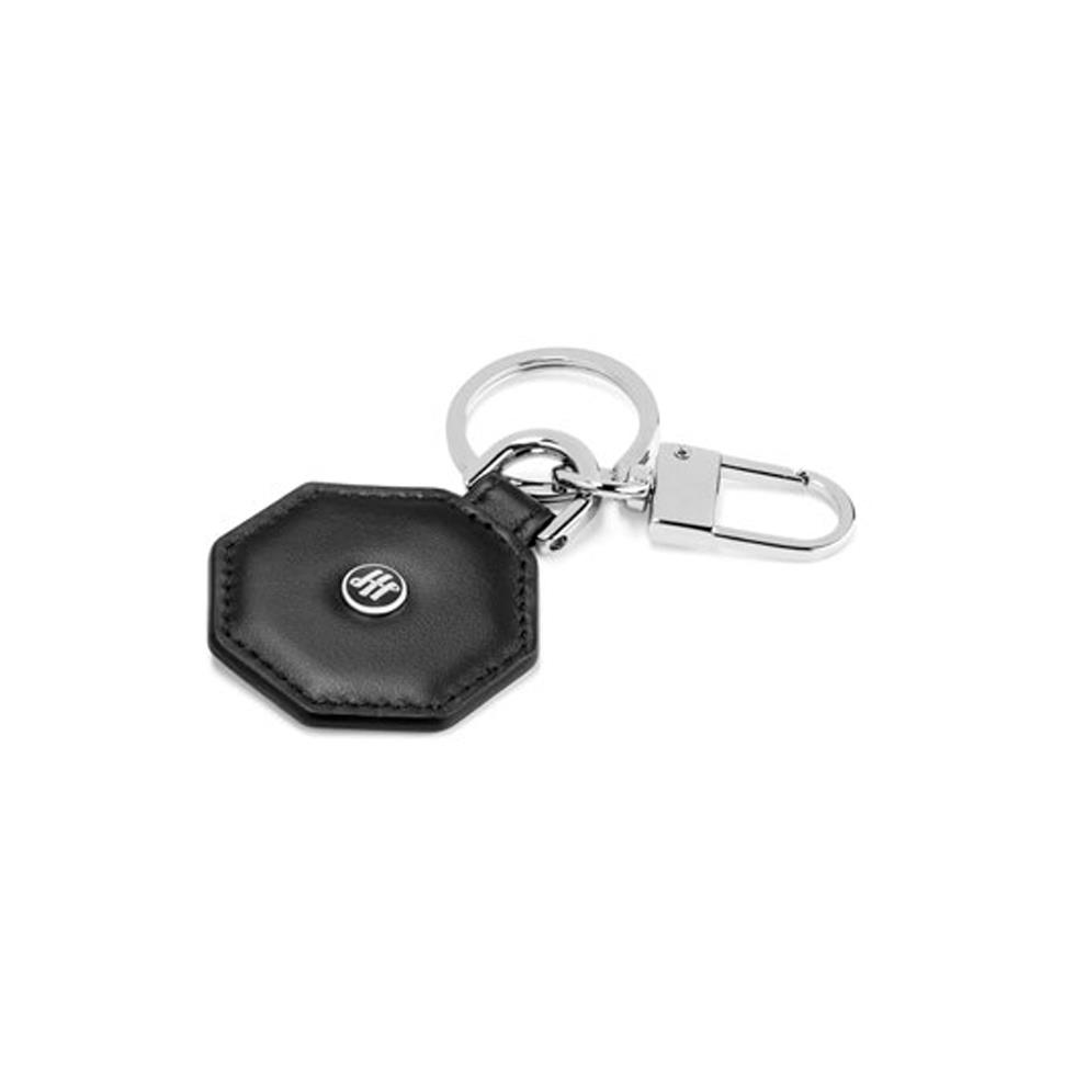 PORTA CHIAVI OTTANGOLARE NERO - MONTEGRAPPA