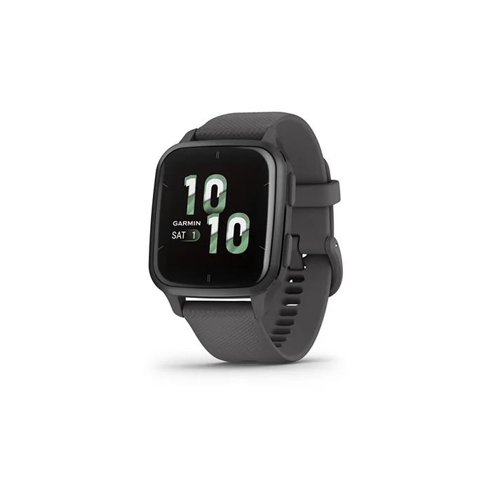 VENU&reg; SQ 2 - GHIERA SHADOW GREY IN ALLUMINIO CON CASSA SLATE CINTURINO DI SILICONE - GARMIN