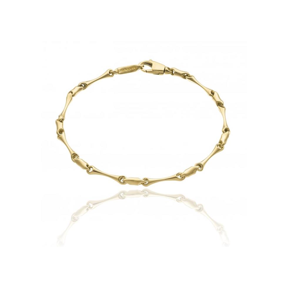 BRACCIALE BAMBOO PM - ALTERNATO - ORO GIALLO CM 19 - CHIMENTO