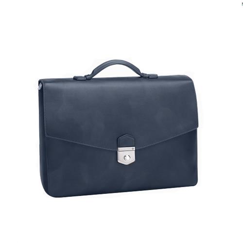 BORSA 1 SOFFIETTO  MEISTERSTUCK  NAVY SFUMATO - MONTBLANC