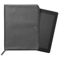 IPAD - ASTUCCIO CON CERNIERA - TASCA POSTERIORE PIATTA - FLANELLA - MONTBLANC