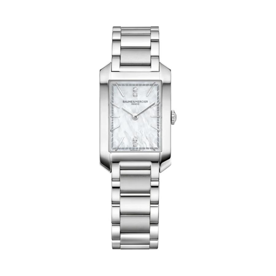 HAMPTON S ACCIAIO QUADRANTE MADREPERLA - BAUME & MERCIER