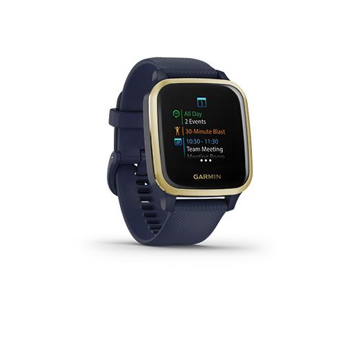 VENU&reg; SQ - MUSIC EDITION, NAVY LIGHT GOLD - GARMIN