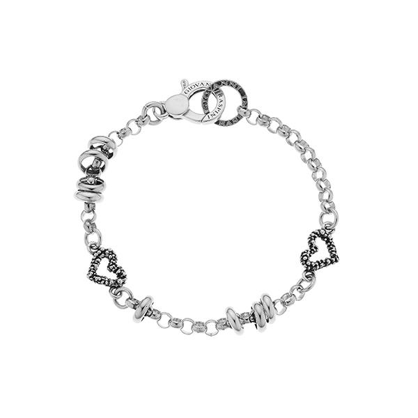 BRACCIALE DUE CUORI CM 20 - RASPINI
