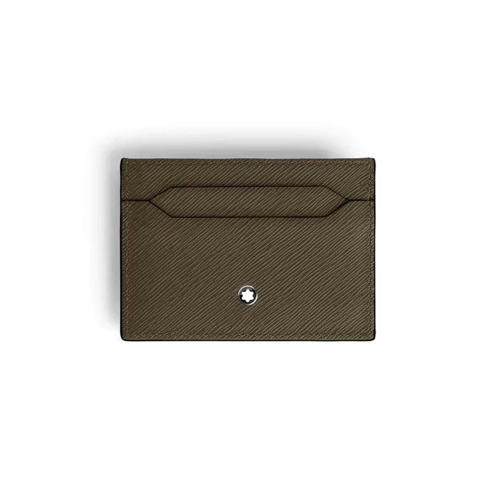 PORTA CARTE 5 SCOMPARTI IN PELLE SARTORIAL - COLORE KAKI - MONTBLANC