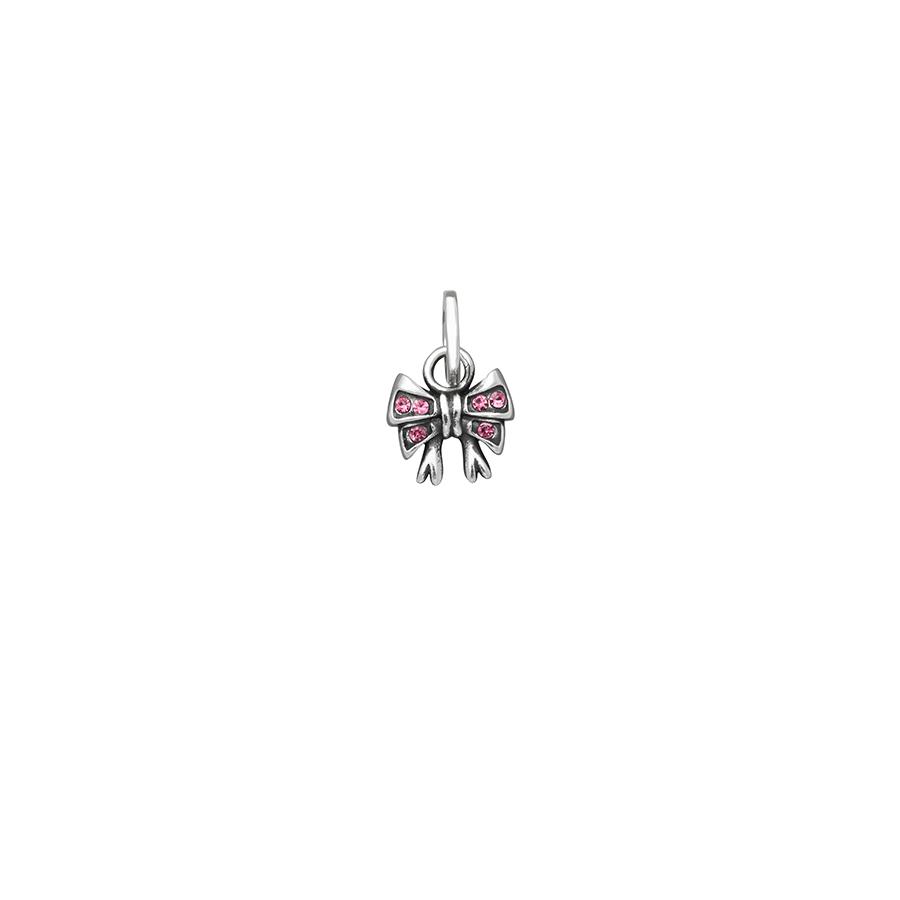 MINI CHARM FIOCCO CRYSTAL ROSA - RASPINI