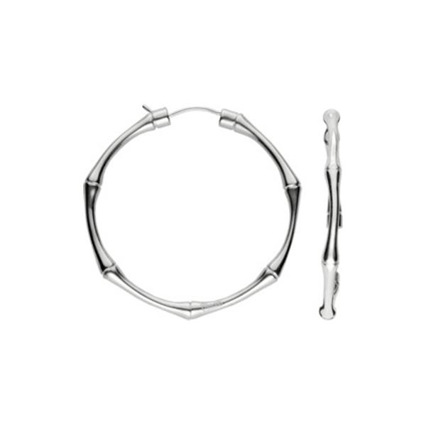 BAMBOO HOOP - GUCCI SILVER JEWELRY