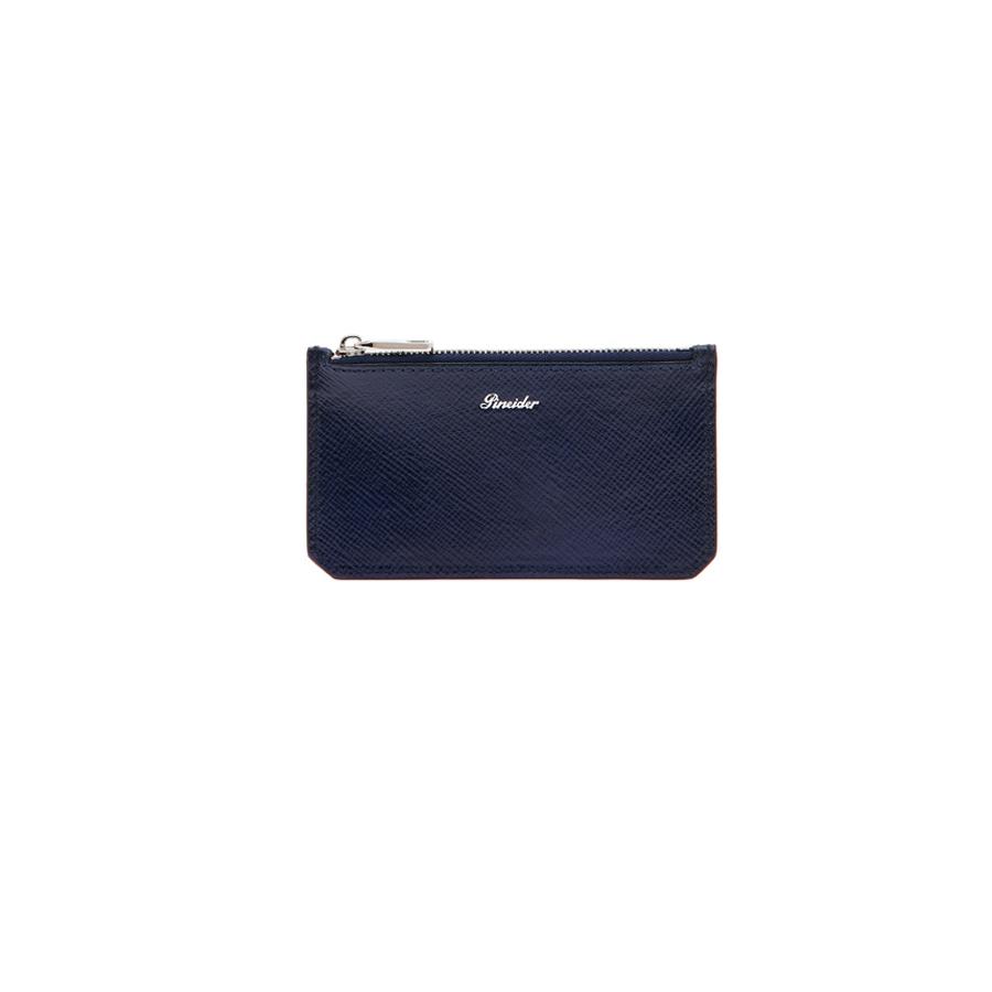 PORTA CARTE CON ZIP - COLORE DARK BLUE - PINEIDER 1774