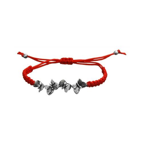 BRACCIALE LOOP FARFALLE ROSSO - RASPINI