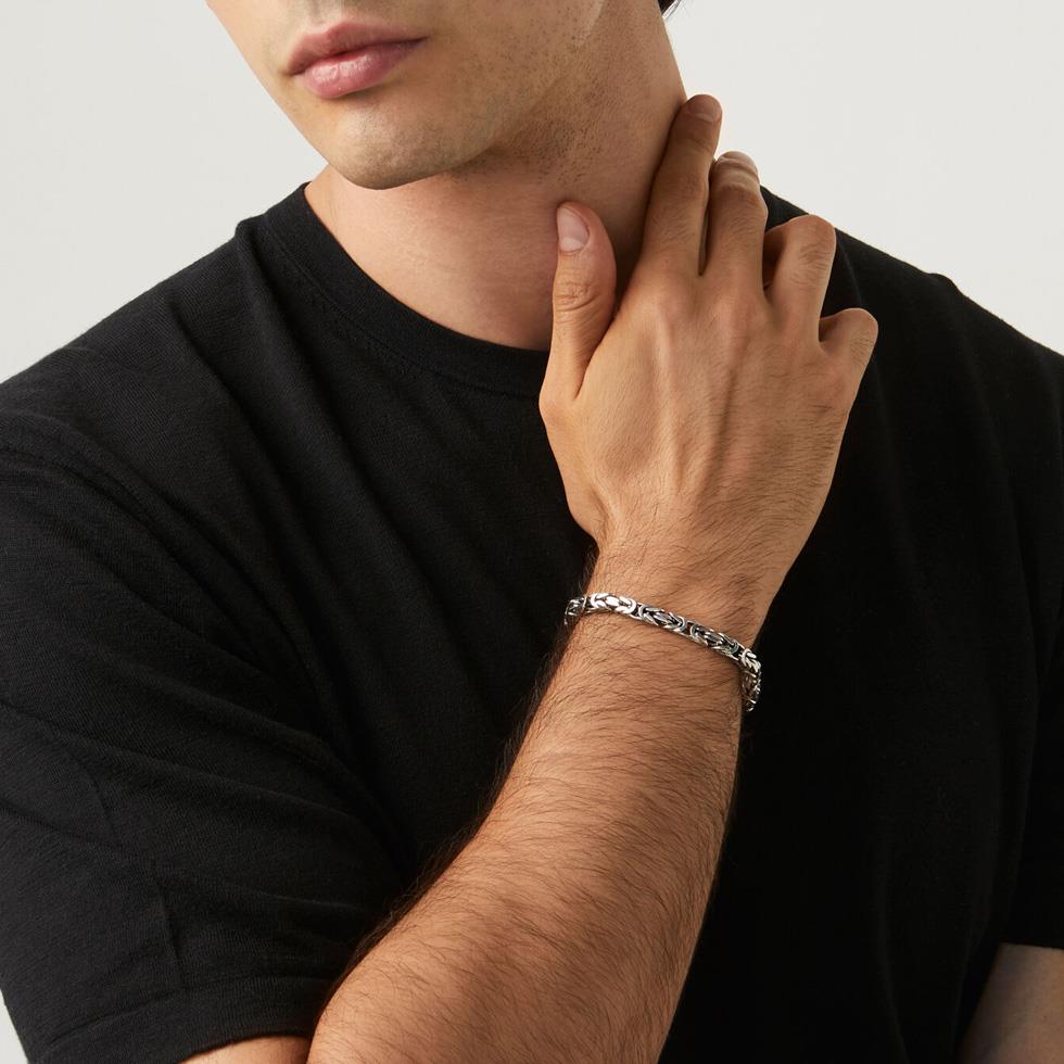 BRACCIALE BIZANTINA QUADRA CM 21 - RASPINI