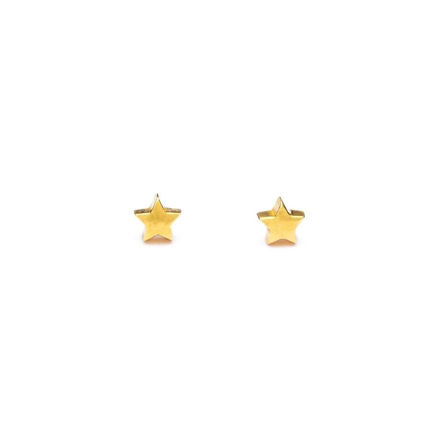 ORECCHINI MINI STELLA DORATI - RASPINI