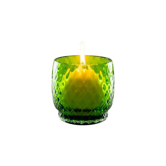 FAVILLE BALLOTON - PORTACANDELE - VERDE ERBA - VENINI