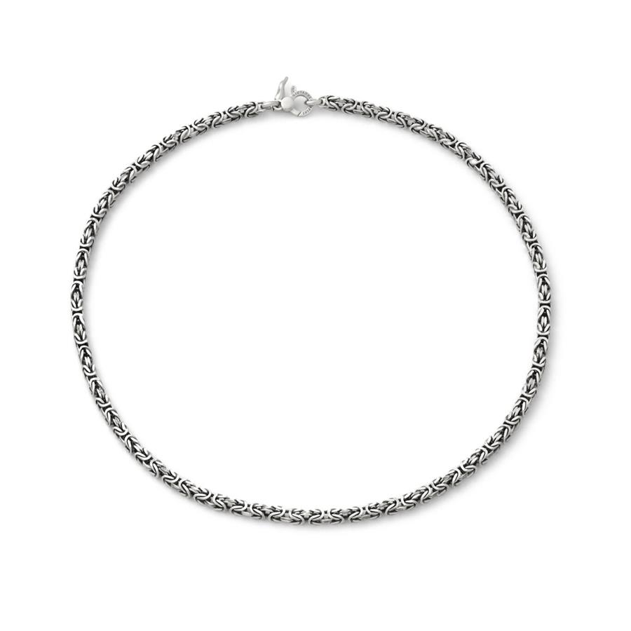 COLLANA BIZANTINA QUADRA PICCOLA CM 50 - RASPINI