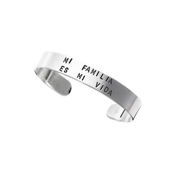 TATTOO BRACCIALE "MI FAMILIA ES MI V" - RASPINI