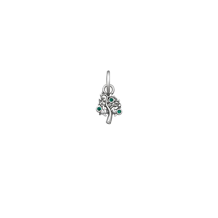MINI CHARM ALBERO DELLA VITA CRYSTAL VERDE - RASPINI