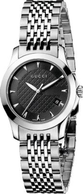 G-TIMELESS SM BLACK STEEL/BRAC - GUCCI TIMEPIECES