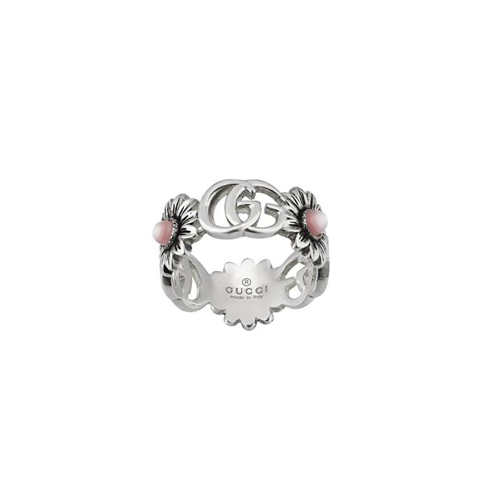 ANELLO GG MARMONT ARGENTO - MIS 13 - GUCCI SILVER JEWELRY