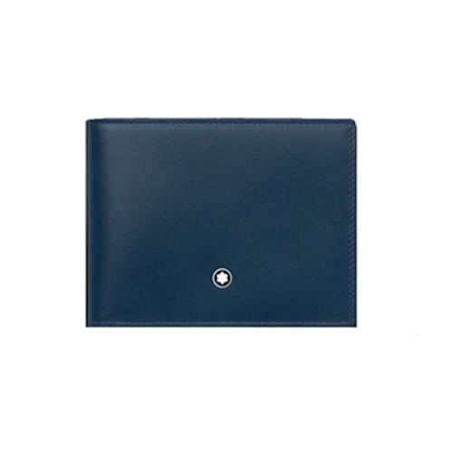 MST WALLET 6CC MCLIP NAVY/DEGRAD&Egrave;NAVY - MONTBLANC