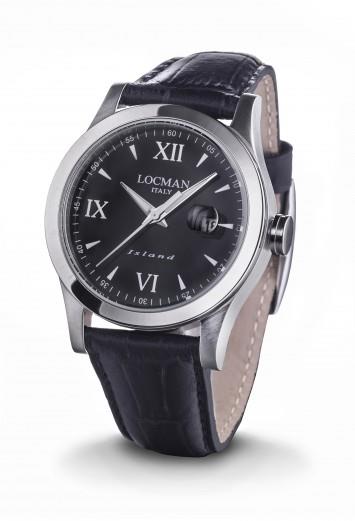 ISLAND ACC/PELLE NERO/NERO - LOCMAN