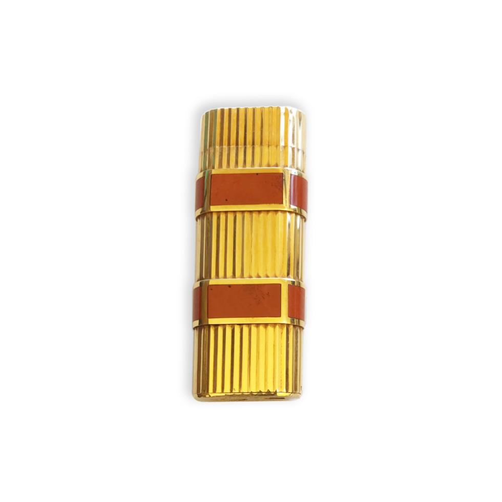ACCENDINO ORO E PIETRA DURA - CARTIER