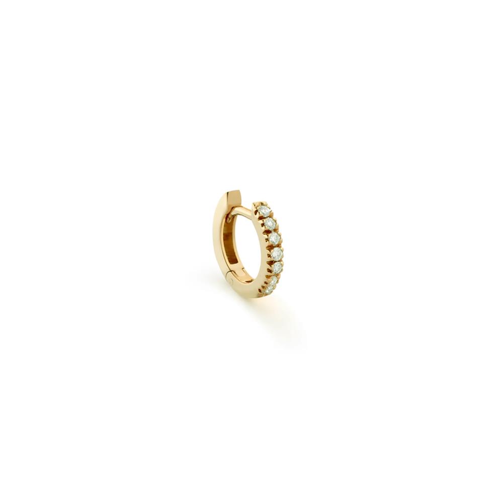 MONO ORECCHINO - CERCHIO 10MM ORO GIALLO BRILL - KT 0.05 - GR 0.60 - BUONOCORE