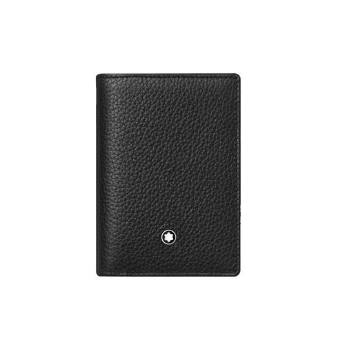 PORTA BIGLIETTI DA VISITA CON SCOMPARTO PER BANCONOTE MEISTERST&Uuml;CK SOFT GRAIN - MONTBLANC
