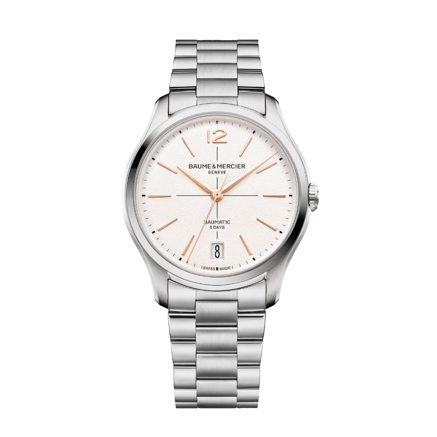 CLIFTON 10793 - AUTOMATICO BAUMATIC, DATARIO - 39 MM - BAUME & MERCIER