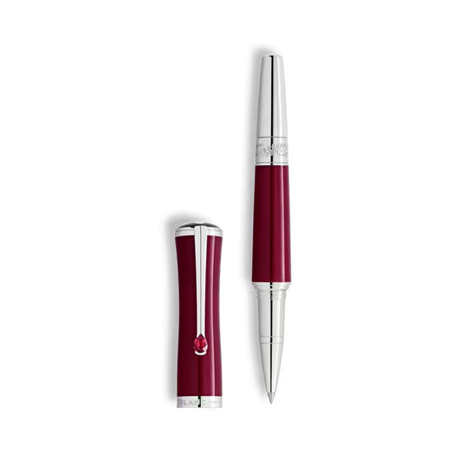 MONTBLANC MUSES MARIA CALLAS SPECIAL EDITION RUBY-COLOURED ROLLERBALL - MONTBLANC