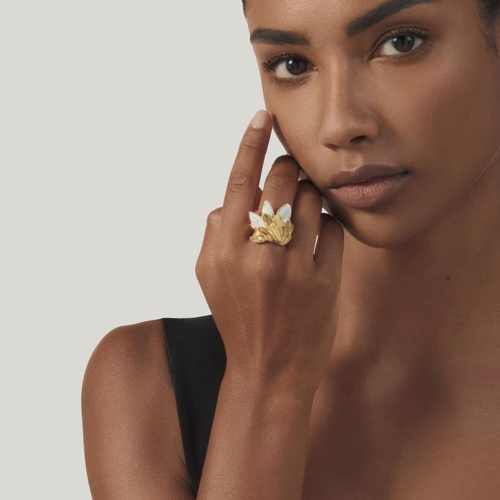 ANELLO SKIN MADREPERLA MIS. 16 - RASPINI